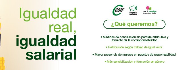 IgualdadCSIF's tweet image. La pandemia agrava la discriminación de las mujeres en el ámbito laboral: La diferencia entre hombres y mujeres con contratos temporales se multiplica por 10 y la brecha en los ERTES se dispara hasta el 34,6 por ciento. #TrabajandoPorLaIgualdad
csif.es/contenido/naci…