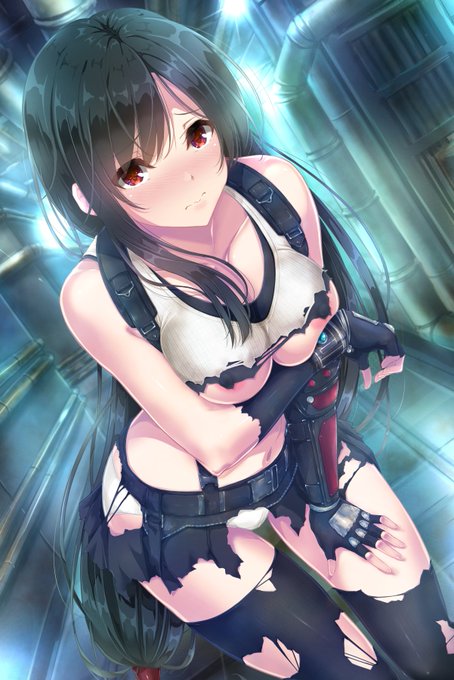 FF7が25周年だということで、ティファ描きました～😊✨
#TifaLockhart #FF7R #FF7Remake 