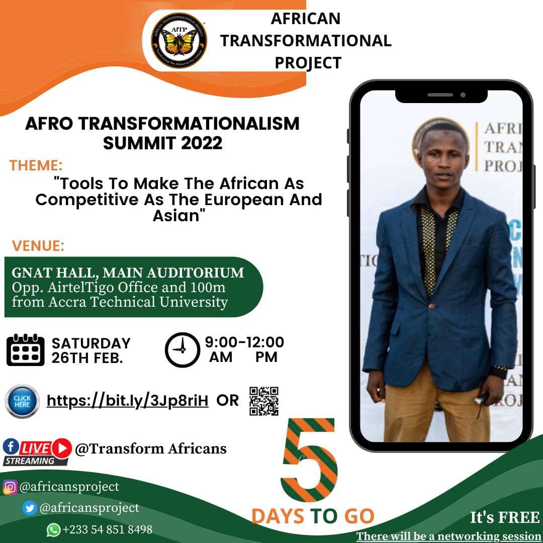 AfricansProject's tweet photo. Opportunity they say comes but once!!! Take this free opportunity to   make an impact on your life

#africantransformationalproject
#afrotransformationalism https://t.co/Y50zFDkbRx