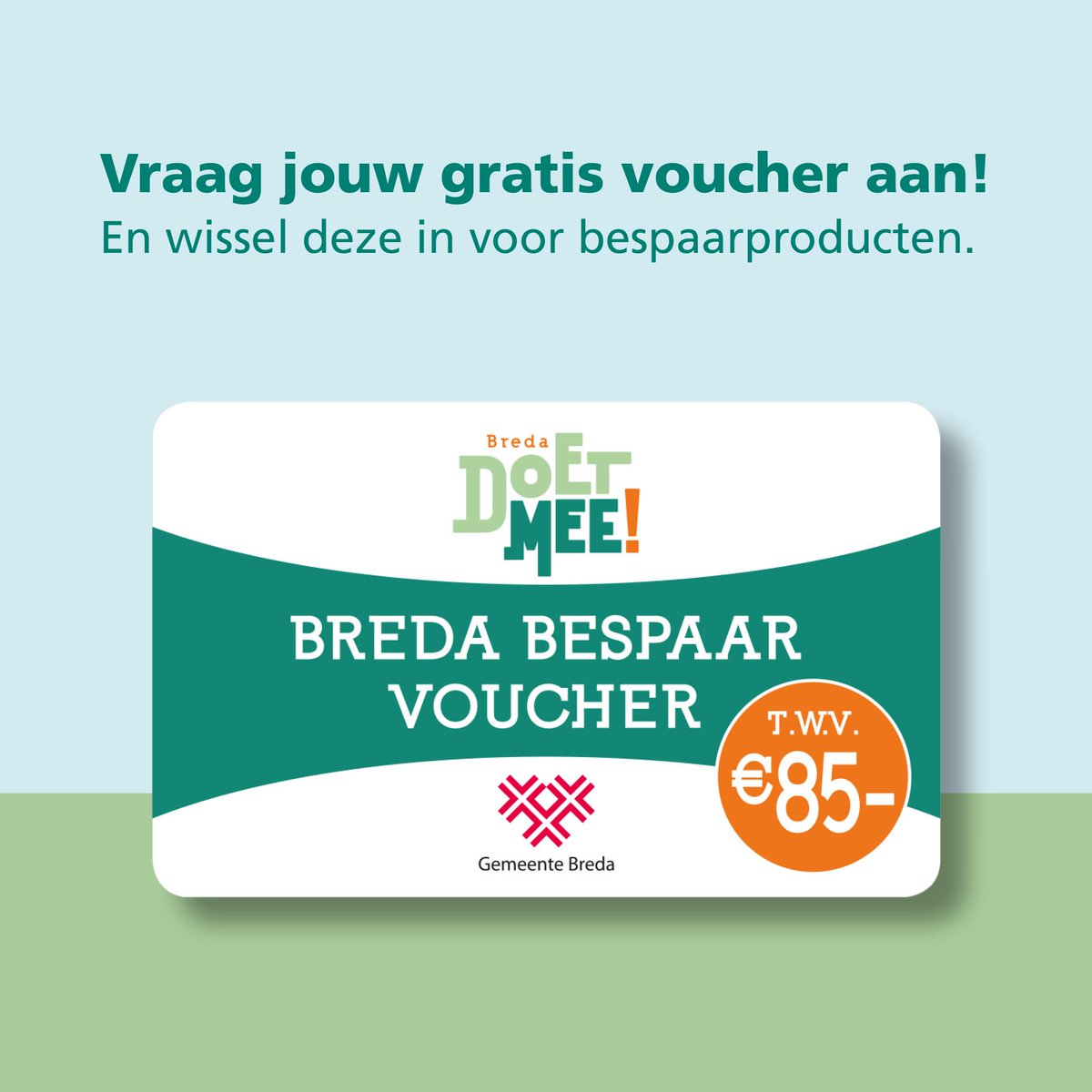 Heb jij jouw gratis voucher voor energiebesparende producten al aangevraagd? Met de voucher kun je voor €85,- producten kopen waarmee je de energie rekening verlaagt. Let op! De voucher is 1 maand geldig vanaf de ontvangstdatum. Vraag hem aan via 👉 bit.ly/3s5osEs
