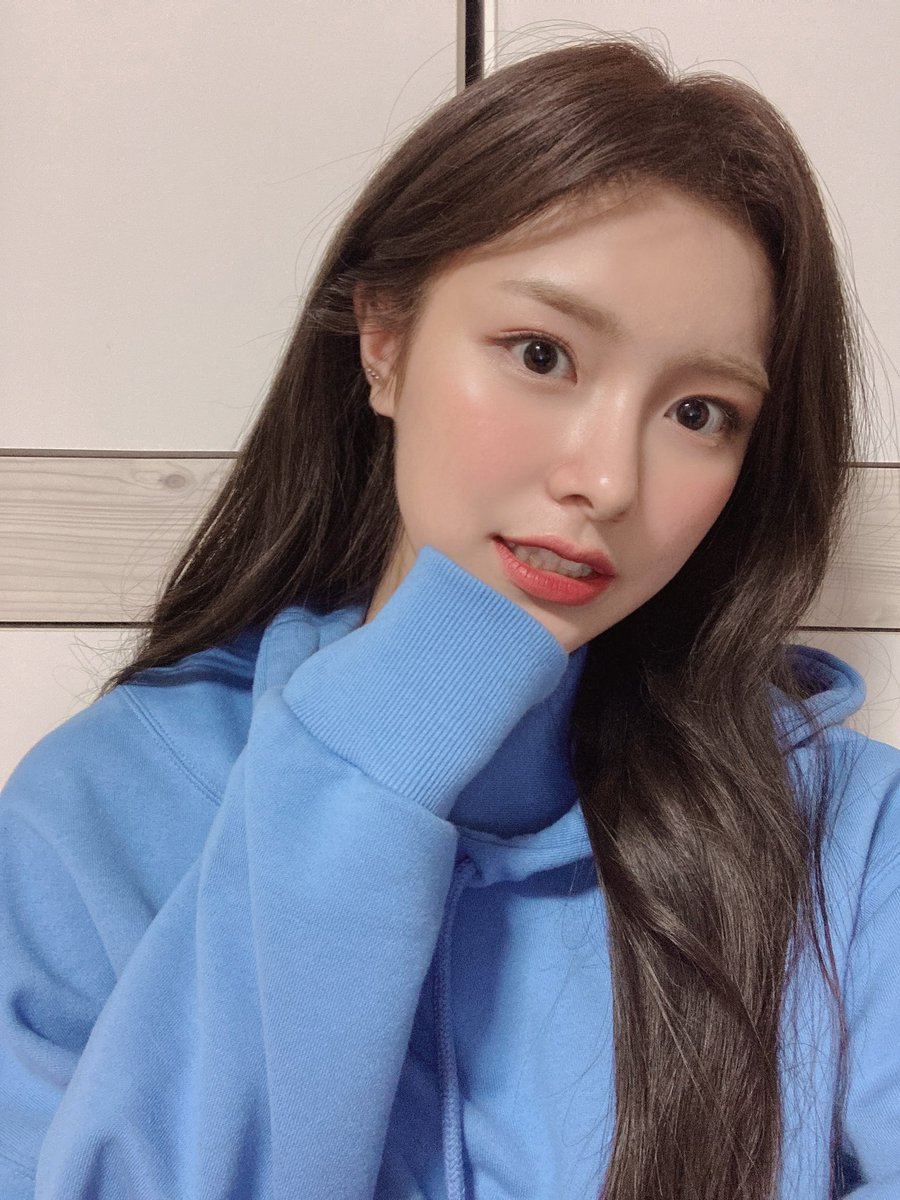 say hello to brown haired eunjo