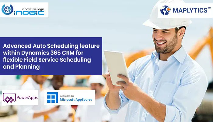 CRMSoftwareBlog's tweet image. RT @Maplytics: Advanced Auto Scheduling feature within Dynamics 365 CRM for flexible Field Service Scheduling and Planning, click to know more!

buff.ly/3t9hHB1 

#autoscheduling #planning #Mapanalytics #Dynamics365 #FieldService #MSDyn365 #CRMData