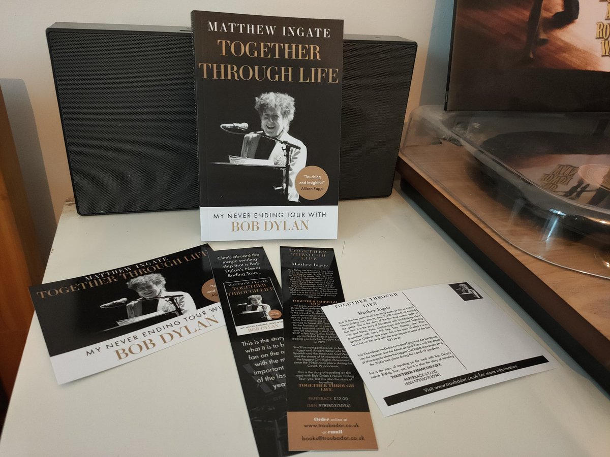 t0mbstoneblues's tweet photo. "Seven more days, all I gotta do is survive"
One week until Together Through Life is released. There's still time to enter the giveaway; share your best Never Ending Tour story with the hashtag #TogetherThroughLife.
Signed copies available here: https://t.co/SwrmhTLr1v https://t.co/uLwDM7w1JS