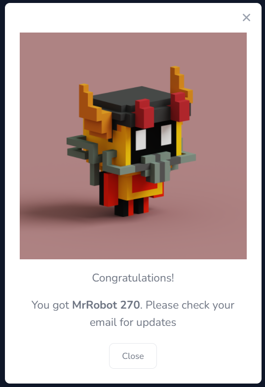 faIiqfahmie's tweet photo. @Robo__Studio #robofeb22 THANK YOUUU https://t.co/I1Tl7aGEnr