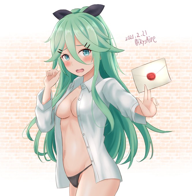 去年のある時期から前髪の巻き方が逆向きになった山風ちゃん
恐らく心境の変化があったに違いない
はっぴーばーすでー わーい

※節分追い込みのため過去絵でスイマセン

 #山風進水日 