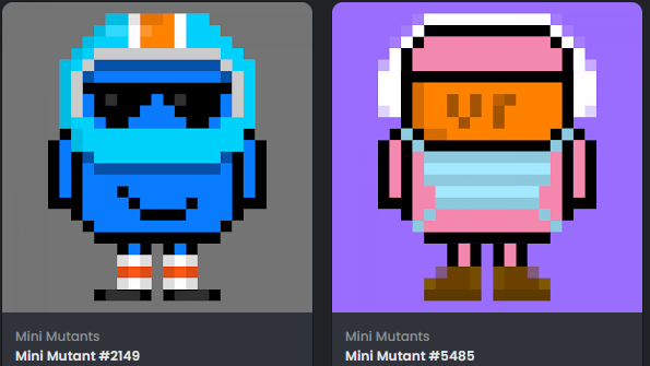 Schakel1616's tweet photo. Just received these 2 MiniMutants for completing the @minimutants jigsaw challenge 💯💪 check out the jigsaw puzzle on Opensea https://t.co/cgzfP9T0LK together with the original collection  https://t.co/6QsKY283Pa https://t.co/HYLpZNJ0LY