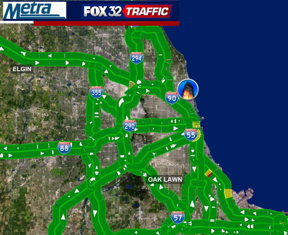 Bryesha_Adams's tweet photo. Good Morning on this Presidents' Day Monday💫We've got light traffic volume on the roads right now but a fire on the Northwest Side is impacting your commute. I'll have your full report coming up in the 6a hour. #StudioBry #traffic https://t.co/IXs8jC230o