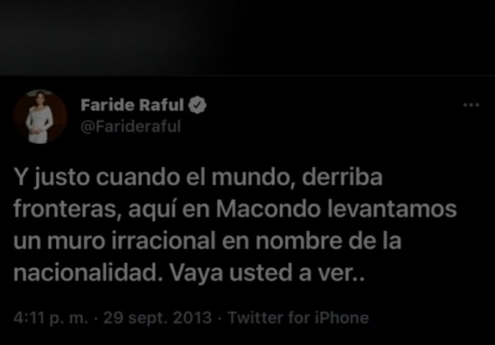 DuniaDW2's tweet photo. Nota:  en serio un ¿Muro?. Me parece que vale la pena recordar....¿verdad @JosePaliza #FarideRaful ? El inmenso problema no es solo un Muro....Ataquen las mafias de ambos lados. Revisen Consulados!!! #AntesconGuitarra Presidente @luisabinader, no es ahí el meollo del asunto... https://t.co/DzNxwN4PBC