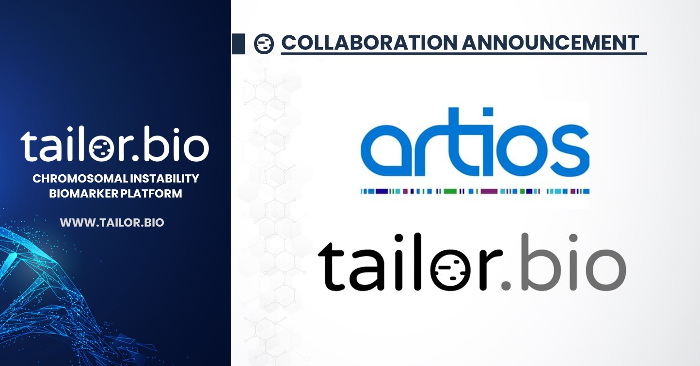 designer Intense Until Tailor Bio on Twitter: "@TailorBio has signed a collaboration with  @artiospharma to explore our Chromosomal Instability (CIN) signature  biomarker platform. The proof-of-concept study will evaluate potential  predictive biomarkers for Artios' next generation