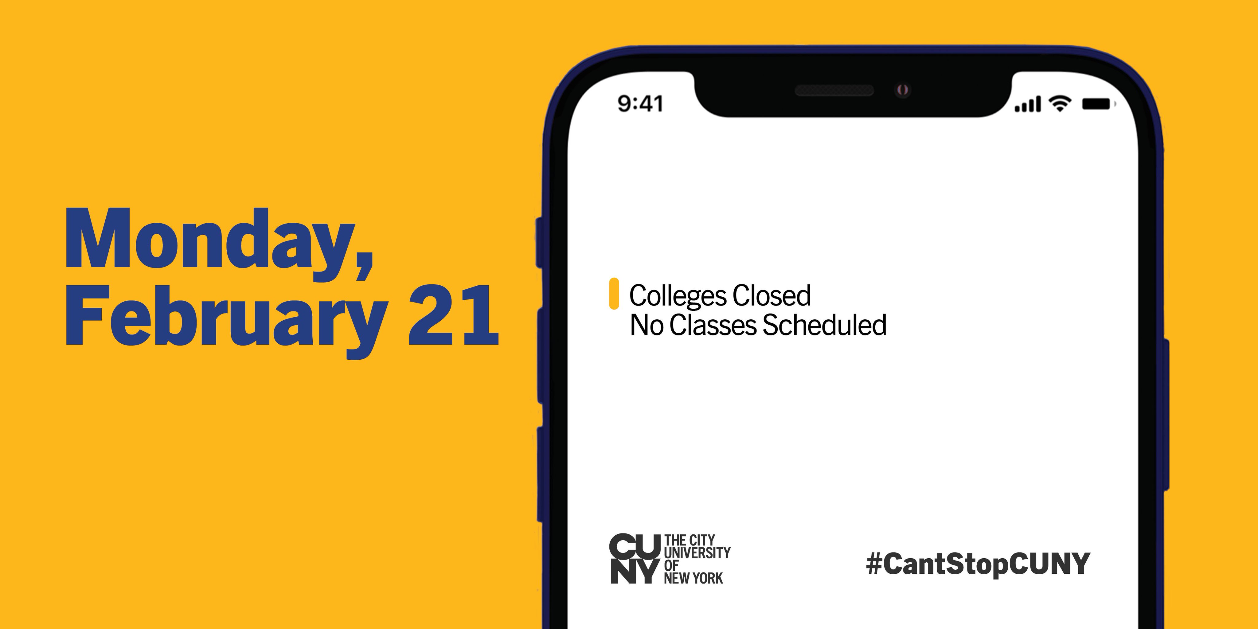 Cuny 2022 Calendar The City University Of New York On Twitter: "🔔Reminder: Cuny Colleges Are  Closed Today For Presidents' Day. No Classes Are Scheduled. 📅Check The  Academic Calendar For Other Important Dates Throughout The Semester: