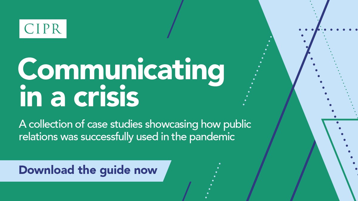 Chartered Institute of Public Relations (@cipr_global) on Twitter photo "This guide demonstrates the versatility of PR and how communications consistently acts as the bridge to enable organisations to inform and reassure their stakeholders."
President <a href="/SpotRachel/">Rachel Roberts</a> on our new #CIPRCrisisComms guide.
Download the guide here: ow.ly/O9o050I02L8 "This guide demonstrates the versatility of PR and how communications consistently acts as the bridge to enable organisations to inform and reassure their stakeholders."
President <a href="/SpotRachel/">Rachel Roberts</a> on our new #CIPRCrisisComms guide.
Download the guide here: ow.ly/O9o050I02L8