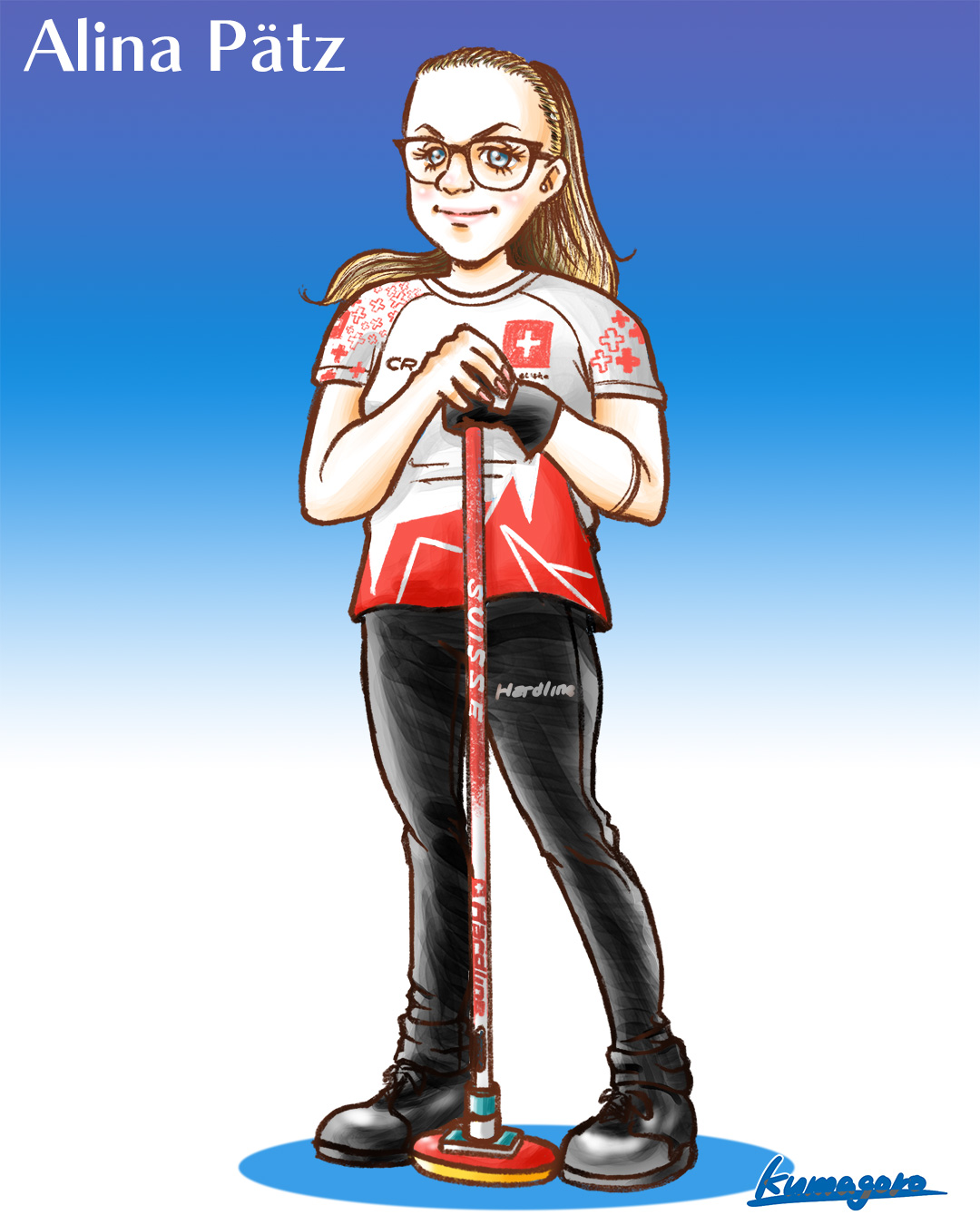 Uzivatel Kumagoro Na Twitteru 北京オリンピックのカーリング女子 日本は銀メダルと健闘いたしましたね ところでワタシ 女子カーリングのメガネ先輩たちの中では スイスのアリナ パッツ選手が好きなんですよね なんか その 強そうで でもカワイイ