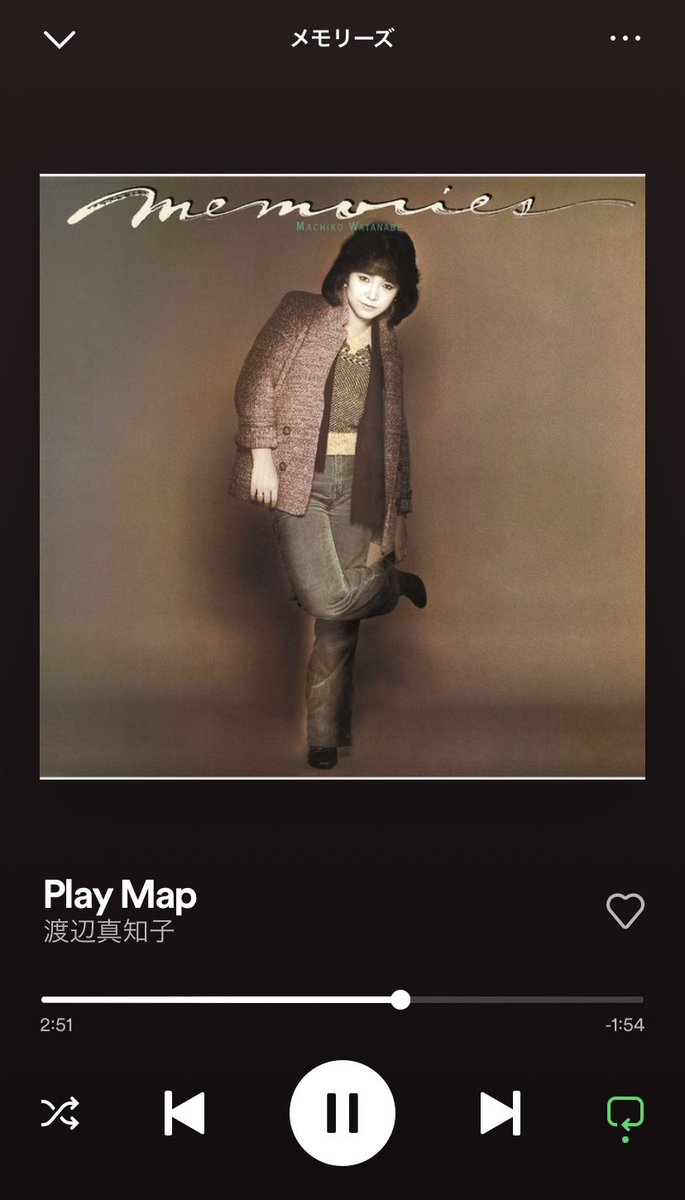 ayashiro_erina's tweet photo. 今日の一曲はこちら！オリンピック、毎日毎日選手の皆さんの頑張りや努力を見て、毎日元気を頂いていました。
渡辺真知子さんの生命力あふれる歌声と前向きな詞で、活力が生まれる曲です✨
挫けそうな時に聴くと頑張れます！

#今日の一曲
#渡辺真知子
#playmap https://t.co/cMXbw9LxWG