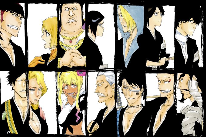 獄頣鳴鳴篇 護廷十三隊副隊長
 #BLEACH 