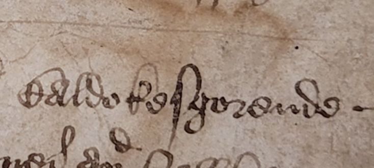 StaffsPNProject's tweet photo. 'Baldokesgorende' from an  Estreats of Court (1488).  A locative name from Baldock (Herts), a town founded in the 12th century by the Knights Templar and given the name of Baghdad in its Old French form.
#Staffordshire #placenames https://t.co/bNFBoa2bqs