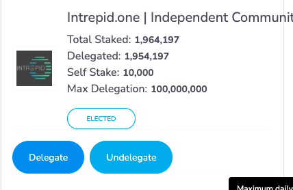 My boy <a href="/Intrepid_Node/">Wes</a>  keeps getting elected for the #harmony #staking pool. Almost 2million $ONE delegated and already 153 unique delegators! what a growth🔥 Keep it up💙