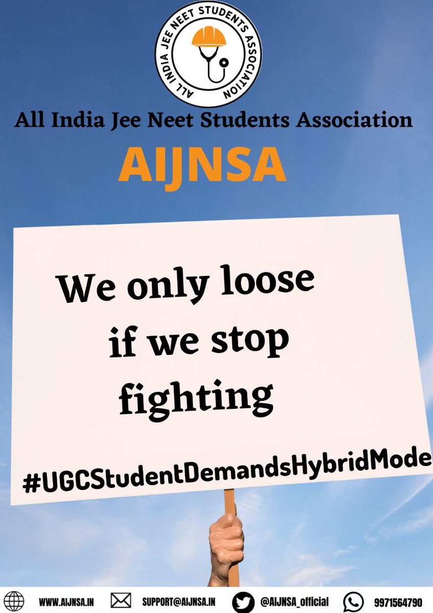 Aastha240902's tweet photo. #UGCstudentDemandsHybridMode https://t.co/wjRg3kcNMc