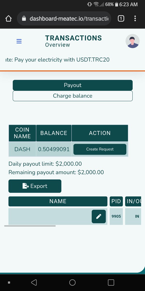 NFT_SugarMama's tweet image. Wow I have won a #Giveaway from @MeatecM mining!! 

Just received my $50 in $dash in my account!

@coinkit mon 1 200 $bnb #Meatec