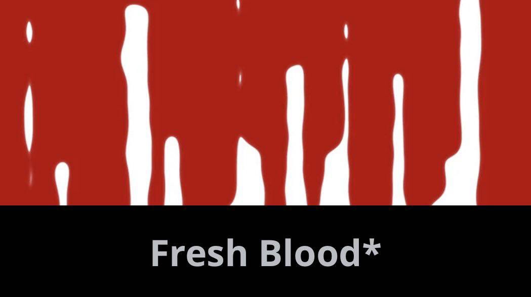 ✯ แจก Fresh Blood* เนื่องในโอกาสคัมแอคครับ
     rt only (หรือจะฟอลไว้ตอนแท็กเรียก)

     1 รางวัล
    
 ༒︎  random วันที่ 22 feb ยังไม่แน่ใจเวลาแต่แท็กเรียกแน่นอนครับ