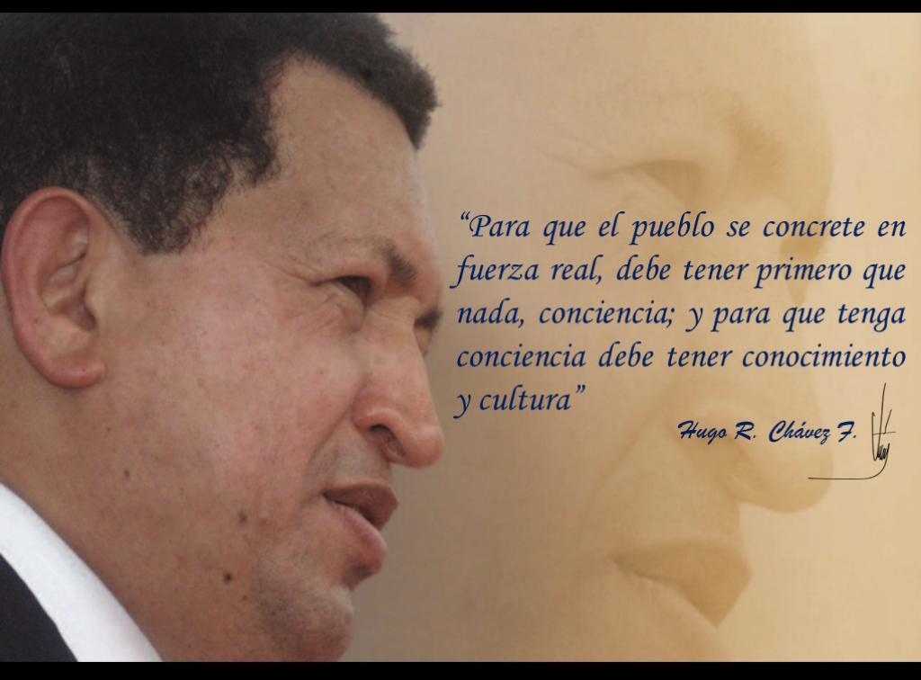 📌“Hay un silencio que oculta y otro que revela, nos recuerda el poeta Gustavo Pereira, el que oculta se personifica en los ignorantes, los astutos, los presuntuosos y los falsos sabios. El que Revela, en los Humildes de Corazón, casi siempre Sabios Verdaderos.”
Chávez 🔴⚫