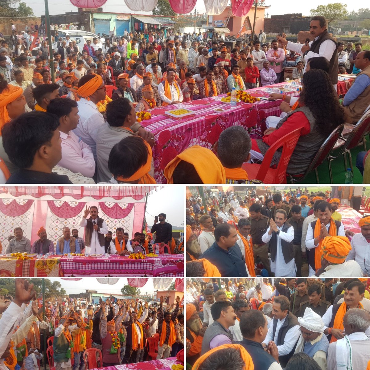 KVSinghMPGonda's tweet photo. विधानसभा क्षेत्र-301 #गौरा के ग्राम #सगरा_गढ़ में सम्मानित कार्यकर्ता बन्धुओ के साथ उत्तर प्रदेश में पुनः भाजपा सरकार बनाने के लिए उपस्थित सभी सम्मानित नागरिको से आने वाली 27 फरवरी को श्री प्रभात वर्मा जी के पक्ष में अधिक से अधिक मतदान कर भारी मतो से विजयी बनाने की अपील करते हुए। https://t.co/8VOvdsnrzM