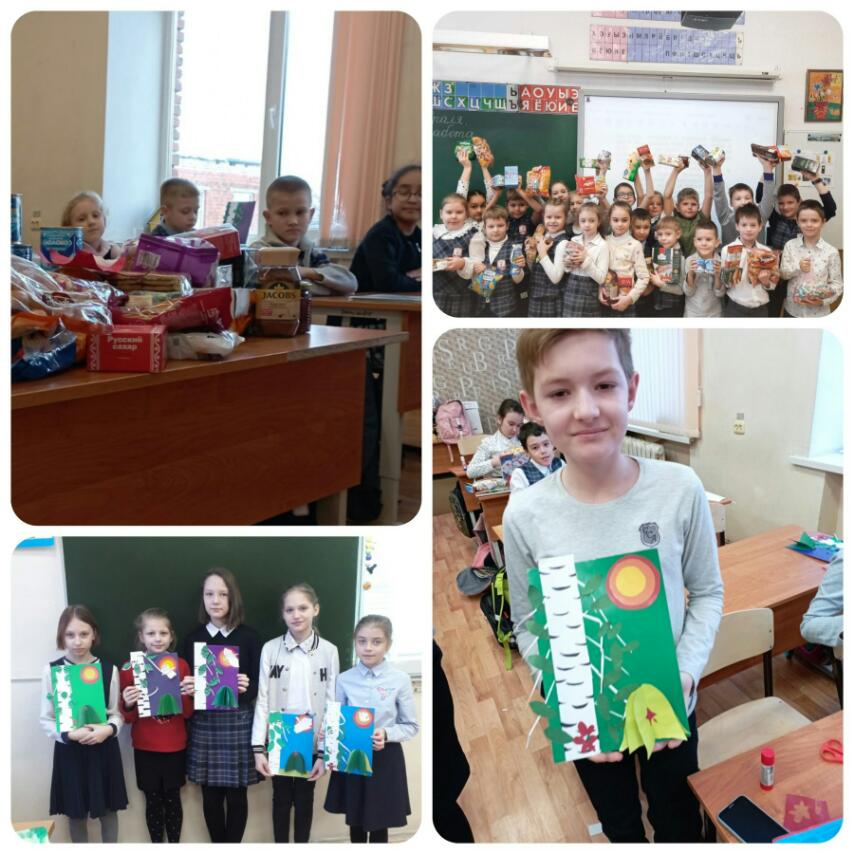 Волонтерский отряд"В искусстве наша сила" принял участие в акции "Посылка солдату ". Ребята собрали продукты, положили свои поздравления.Посылки были вручены солдатам воинской части 22019. Спасибо за сотрудничество <a href="/school63samara/">Школа 63 г.о.Самара</a>
<a href="/mbou15samara/">МБОУ Школа № 15 г.о. Самара</a>
<a href="/school29samara/">МБОУ Школа 29 г.о. Самара</a>
<a href="/school174smr/">Школа № 174 г.о. Самара</a>