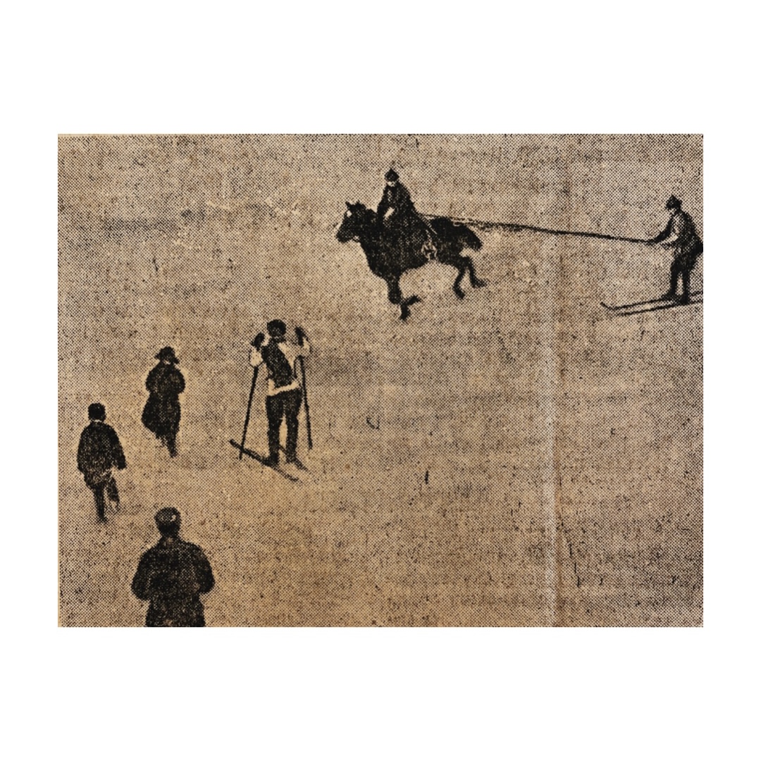 Мы тут узнали, что в 1926 году в России взялись осваивать новый вид спорта: бег на лыжах за лошадью! 

Сейчас можно сказать "ну не прижился", а вот в армиях Норвегии и Финляндии такая пробежка была даже частью военного обучения.