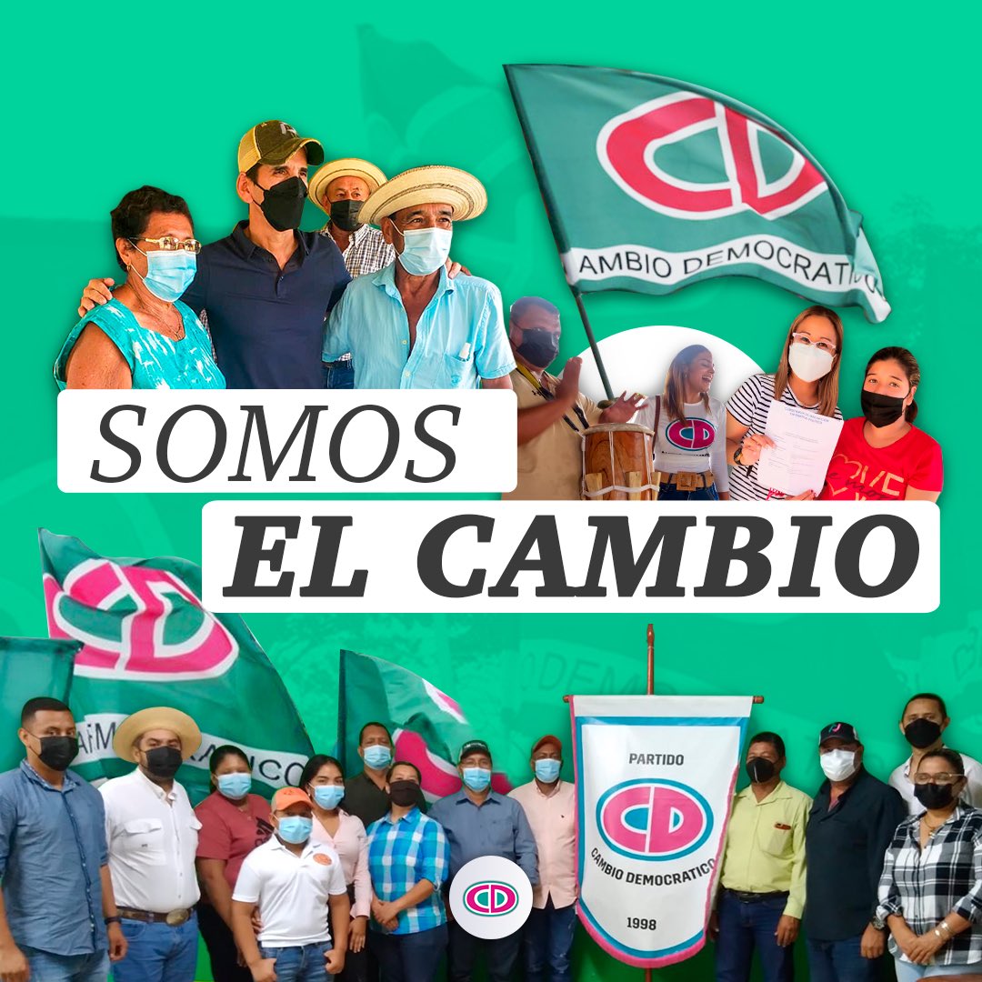 ¡Feliz inicio de semana familia Cambio Democrático! A darle con todo!!👊 #SomosElCambio #ElCambioLoHacesTú