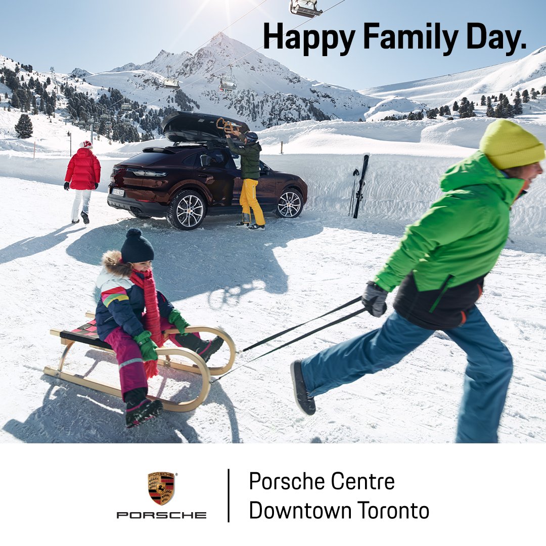 torontoporsche's tweet photo. Happy Family Day. 

We are closed today so everyone can enjoy Family Day.

#pcdt #porschedowntowntoronto #familyday https://t.co/dnFmRQrKaT