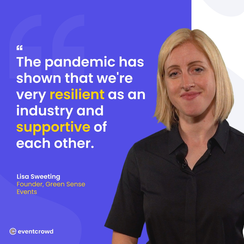 “Going forwards, this will only make us stronger”

Lisa Sweeting is our lecturer on sustainability within events.

To learn from Lisa and our other 40+ experts, sign up below

👉 theeventcrowd.com

#eventprofs #eventmanagement #eventsindustry