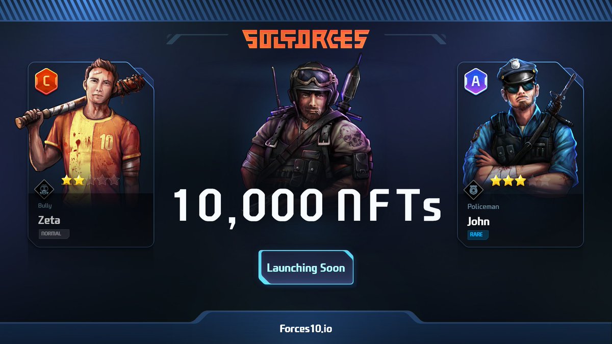 SolForces's tweet photo. ๐ข #solforces | #metaverse โก๏ธ
10,000 NFTs are Launching Soon โ๏ธ. Are you excited ?? ๐ง
Visit us for more information: https://t.co/qe8laWTuG1
#Metaverse #Airdrop #Giveaway #solforces #F10 https://t.co/R3A0cMcwED