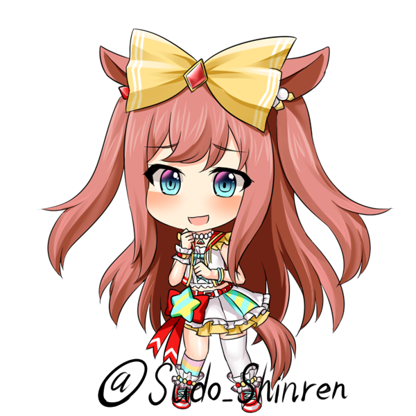 アグネスデジタル「配信でデジたん描きました。#ウマ娘  #アグネスデジタル 」|須藤のぼるのイラスト