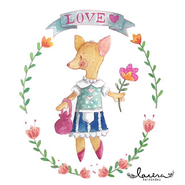 My first attempt of character for @coucou_illustration <a href="/domestika/">Domestika</a> course. A little chihuahua dog inspired on my lovely @chilaquilachihuahua #larisahernandez #illustration #domestikacourse #experimenting #watercolors #chihuahua #illustratorlife #characterdesign #mypet