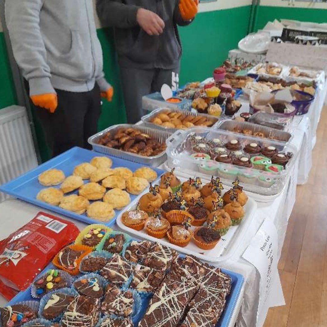 praxiscare's tweet photo. Last week those who use our Mulhuddart Service threw a very successful bake sale!😊🍰🧁
They raised a whopping €300. Well done team!
P.S everything looks delicious 🤤 @HSELive
#ShapedAroundTheIndividual #MakeADifferenceDaily #IntellectualDisabilityAwareness https://t.co/2D1yMfM7tE