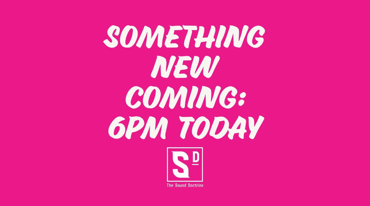 thesounddocuk's tweet photo. We got something BIG to share with you this evening! 🎉 https://t.co/AL0Cgf6C3Q