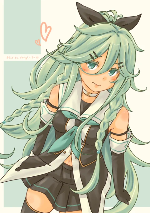 もぉ…パパのバカ。でも…良いバカ💕

#艦これ 