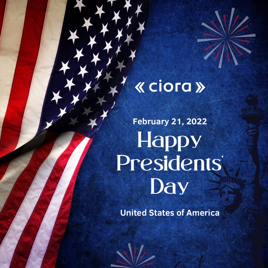ciora_solutions's tweet image. Happy President’s Day, United States of America 🇺🇸