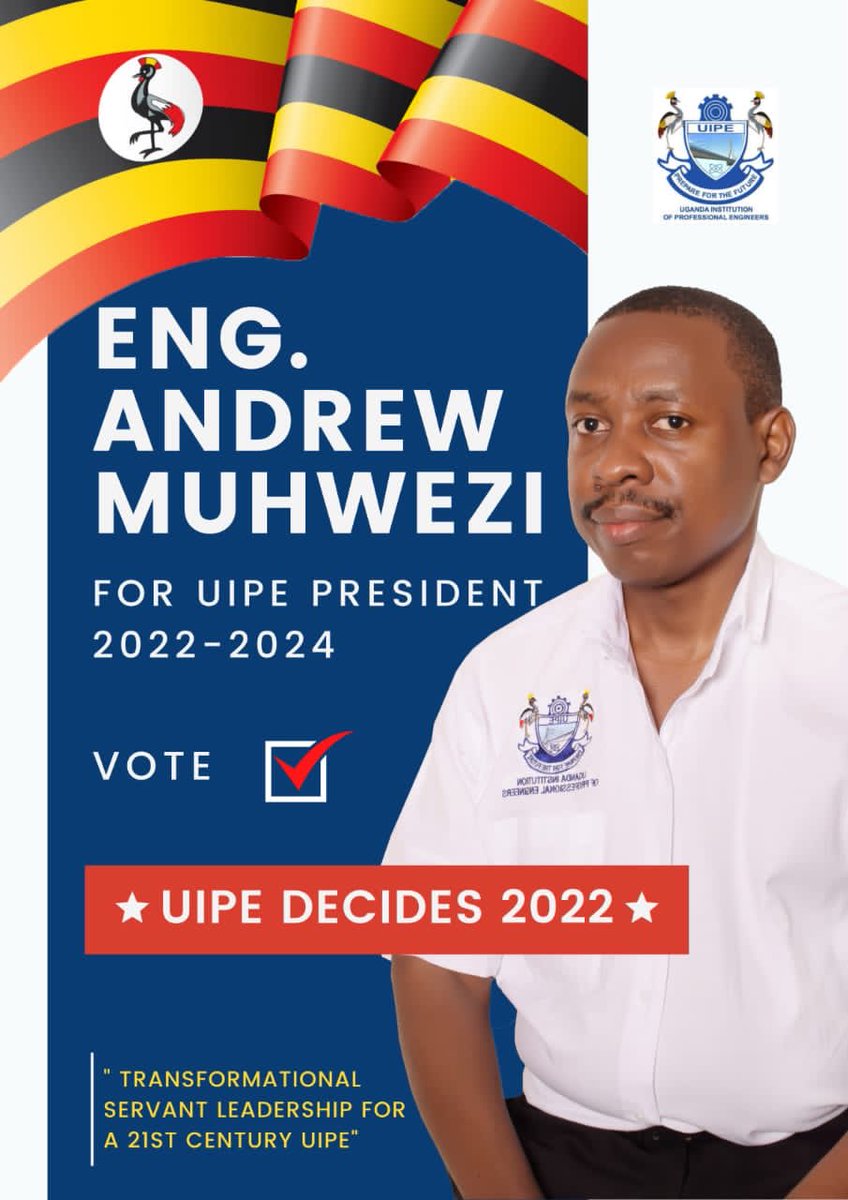 It’s Countdown to voting day. Message of Transformational Servant Leadership for a 21st Century UIPE has been widely consulted over across all UIPE Branches. Thank you Engineering Fraternity. Confirm your eligibility to vote and cause transformation by the power of your vote