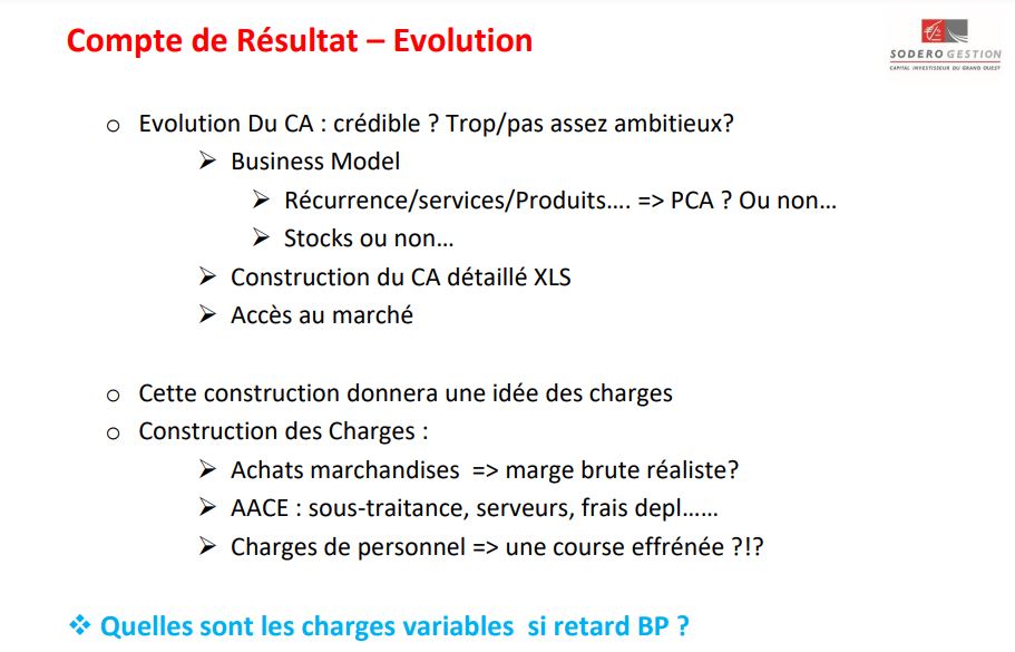 [Flash Capital risque⚡️] 1er épisode de la série de <a href="/nlpiaf/">nathalieleroux</a> de <a href="/SoderoGestion/">Sodero Gestion</a> : les lignes du BPfi qui comptent. Points de vigilance:
✅Les PCA
✅Garder les capitaux propres ++ et bon ratio capitaux propres/dette
⚠️ à la production immobilisée
=> L’investisseur fera un BP dégradé