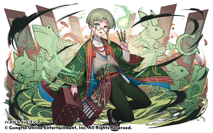 パズドラ幻画師シリーズの水墨幻画師リクトくん描きました
よろしくお願いします! #パズドラ
https://t.co/20cJG4hiVS 