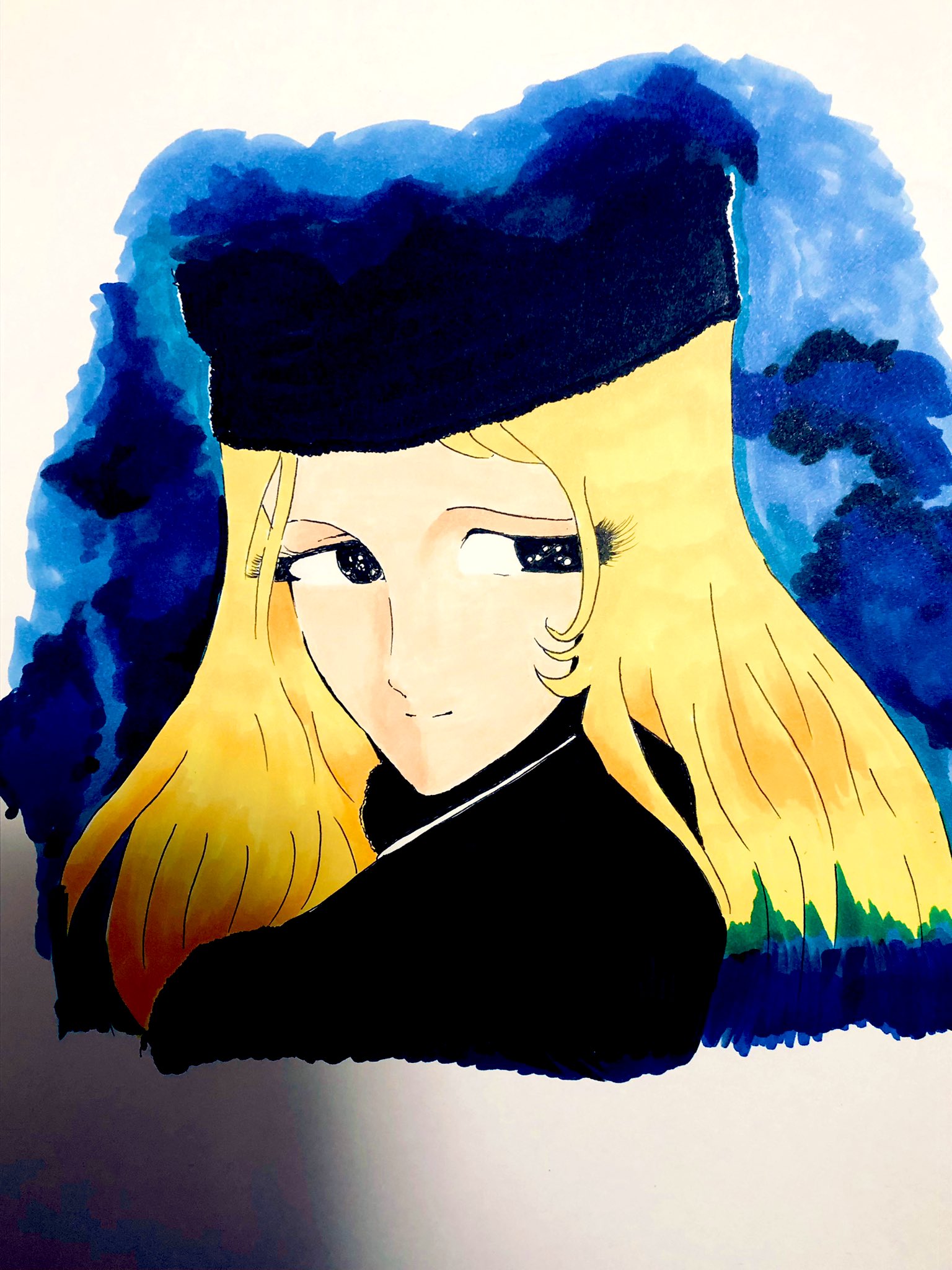 アオ イラスト練習中 メーテルをかきました 銀河鉄道999 メーテル 絵 イラスト 絵描きさんと繋がりたい イラスト好きな人と繋がりたい T Co Dbypvhg5lu Twitter