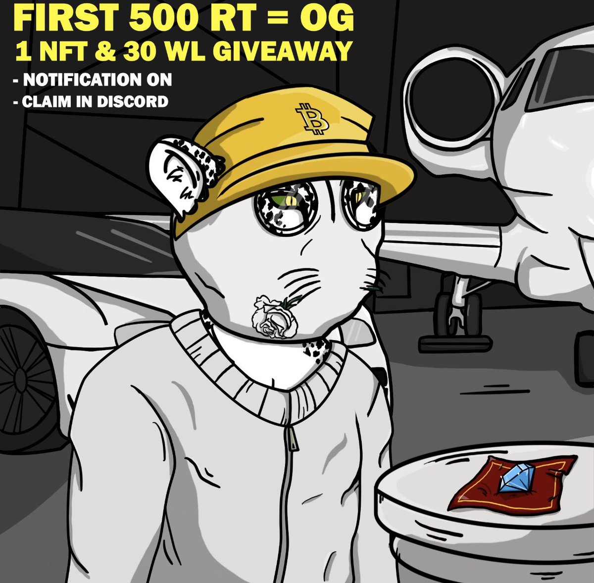 #NFTGiveaway 🚨

👑1 #NFT + 30 WL GIVEAWAY (24HR)👑

1.) Follow <a href="/LonelyPantherGC/">Lonely Panther Grind Club (LPGC)</a> 
2.) RT + Tag 3 friends
3.) Join Discord: discord.gg/khHpNnMPP8

#NFTCommunity #NFTGiveaways #SolanaNFTs