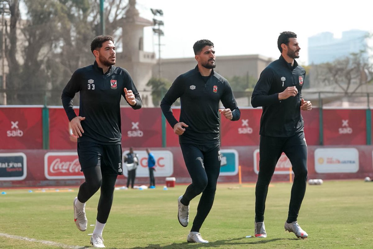 الشناوي يشارك في التدريبات الجماعية 🦅❤️💪