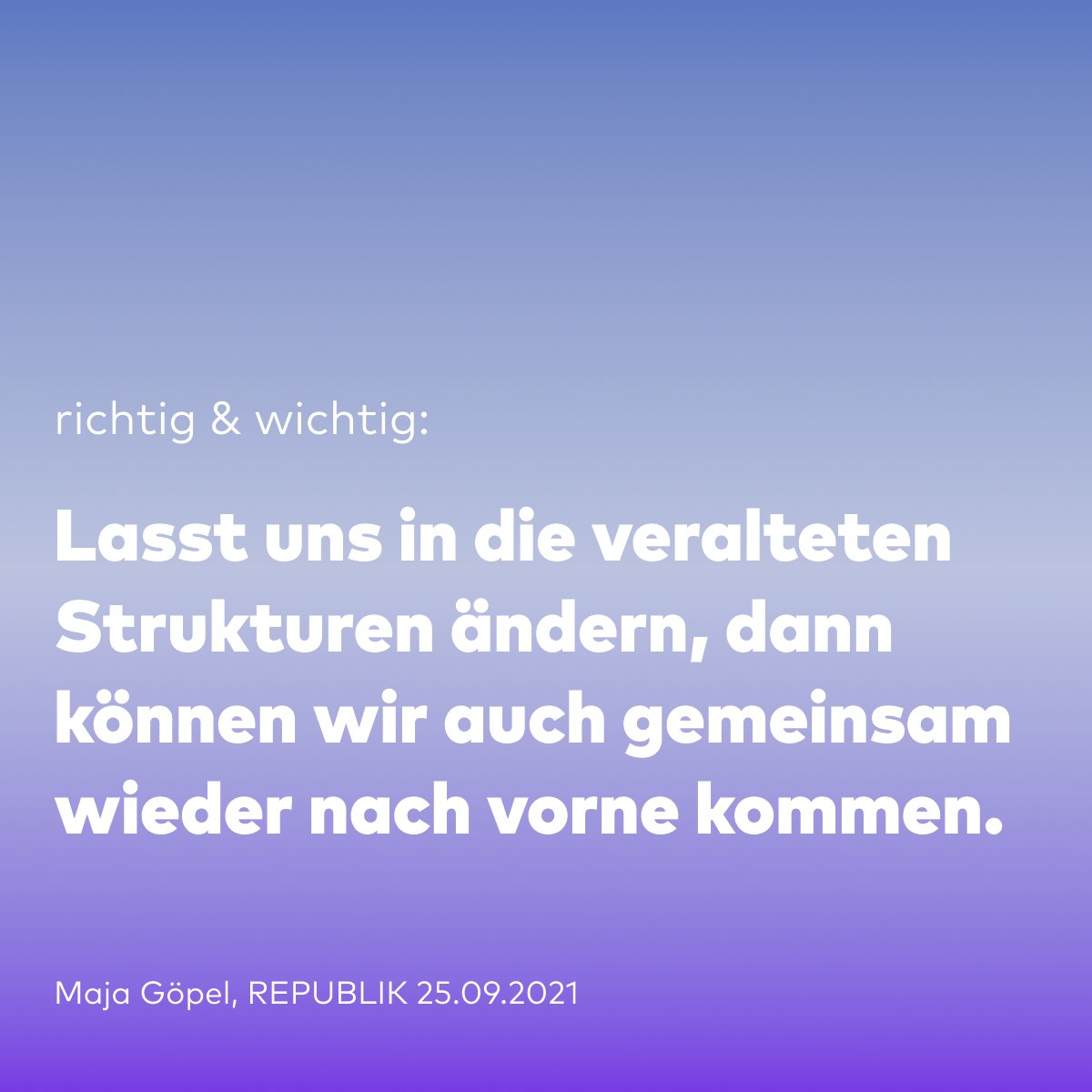 Gerade in den gegenwärtigen Zeiten der Veränderung kann das gestrige bereits morgen schon veraltet sein. Und deshalb gehen wir die Tage mit einer kindlichen Neugier an und lassen unnötige Strukturen zurück.

#boldlygo #frankfurt #rheinmain #innovation #transformation #zukunft