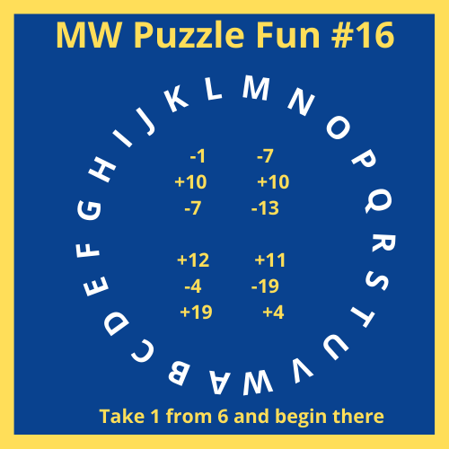 MW Puzzle Fun #16: Can you find the hidden message? (Please submit answer to MW / Jenny (admin) on the forum in PM.) Those with correct submissions by end of 2/23/22 will be entered into a special MW Random Drawing (from all correct others) for one of MW's Quest Charms! https://t.co/AK2sULvZYp
