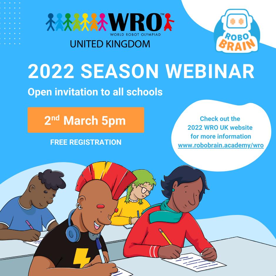 RoboBrainUK's tweet photo. Our teacher #webinar - designed to introduce the World Robot Olympiad competition - is here. If you would like to learn more, please register using the link below.
https://t.co/8iLatejVuM
@Olympics @WROOfficial
 #olympiad #robotics #Competition https://t.co/uyjxOZogM3