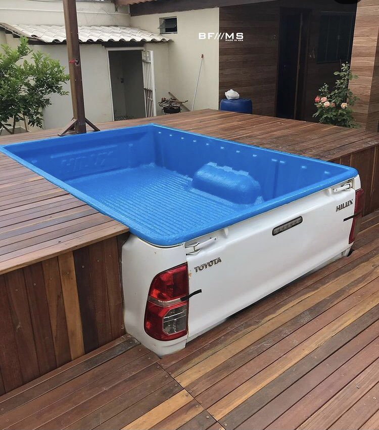 credoqueluxo's tweet photo. Piscina DIY https://t.co/S12vdEO3cq
