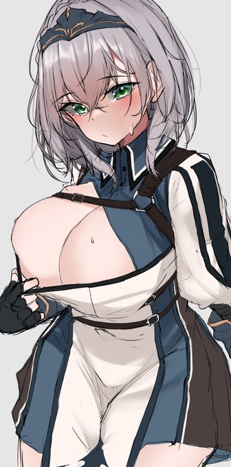 #ノエラート #hololive 白銀ノエルのラフです。 