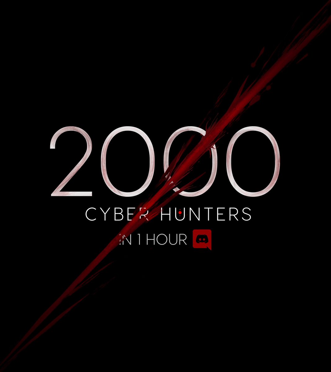 CyberHunt_NFT's tweet photo. We are stunned at the support from our community!

Over 2000+ members strong in Discord for the small time it was available! 

Hunters keep your eyes open for the next opportunity! https://t.co/nbq2CSpTNX