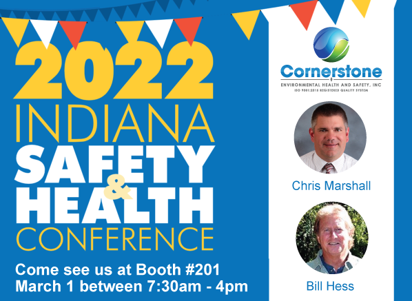 CornerstoneEHS's tweet photo. Stop by Booth 201 to discuss health &amp; safety services &amp; software solutions for your facility. Let's also talk about your Sustainable Development Goals &amp; ESG! Visit https://t.co/cybslOWidV &amp; get 20% off registration with code 8899.
#CornerstoneEHS #WorkerSafety #INSafety #ESG https://t.co/rDJWGPhZy0